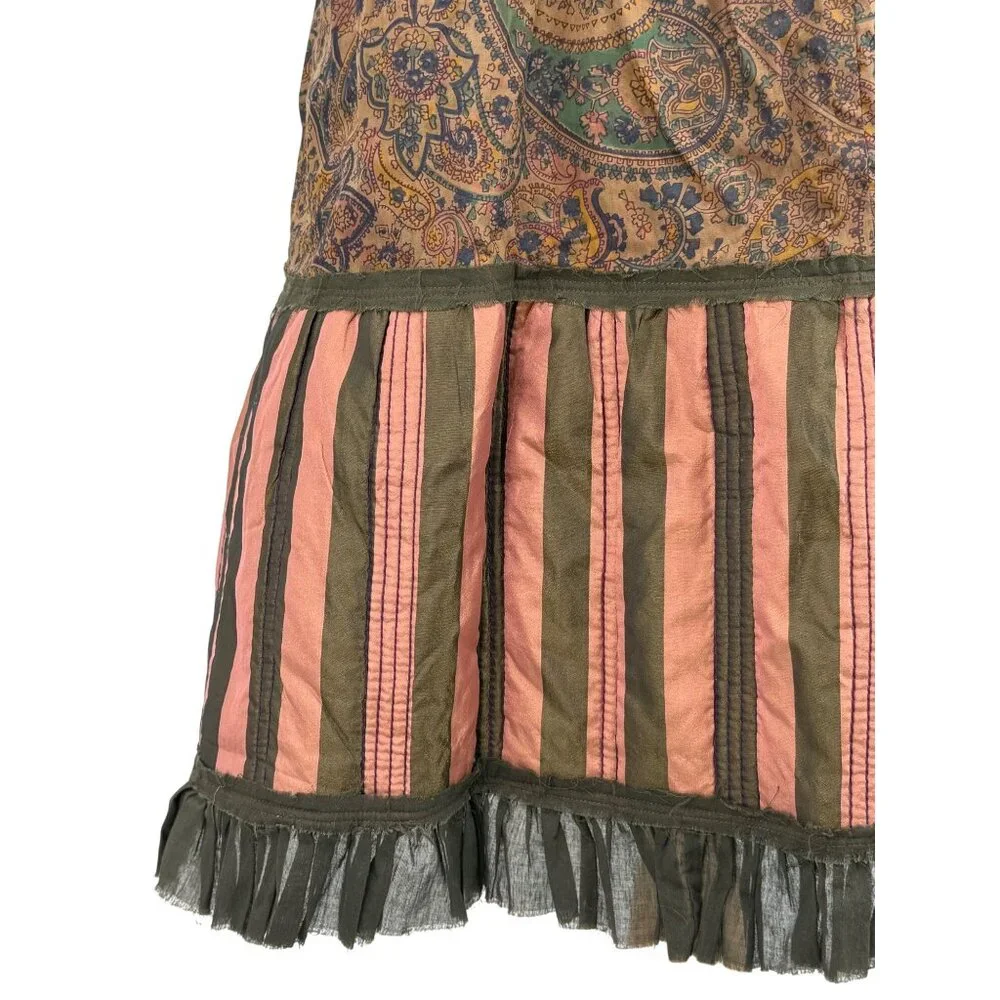 NWT Vtg 90s Blazer Tiered Skirt Set | Whimsigoth Steampunk Boho Grunge Fairycore - Picture 9 of 16
